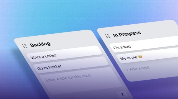 Trello Clone interface preview